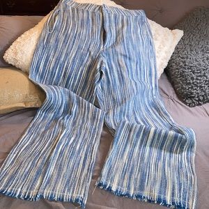 Free People wide legged pants